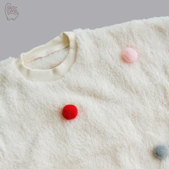 Gambar Petitland Kumo Jumper Anak Bayi Baby - White, 2 Years dari Petitland Shop undefined Tokopedia
