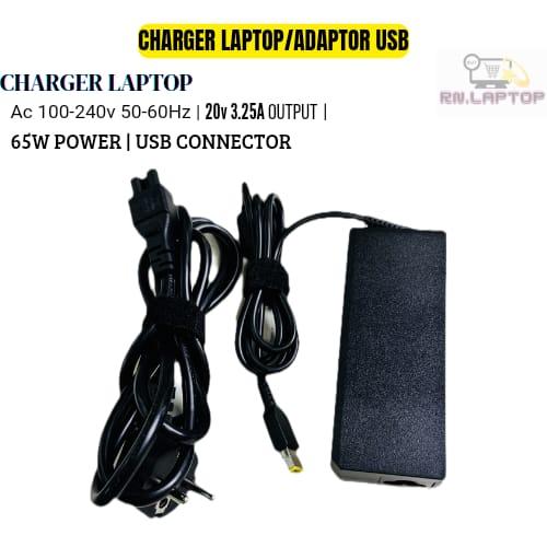 Gambar CHARGER ADAPTOR LAPTOP LENOVO | TYPE C / USB | ORIGINAL 65W - USB dari LIM COMPUTINDO undefined 4 Tokopedia