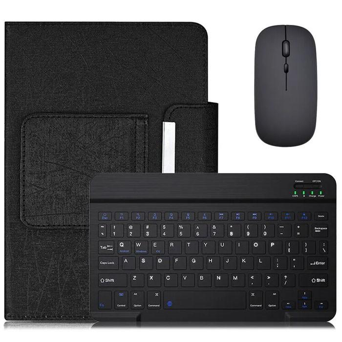 Gambar Infinix Xpad 11 inch 2024 Universal Keyboard Bluetooth Wireless NonTouchpad Touchpad Leather Case Flip Cover Kesing Casing Magnet untuk Ketik Mouse - Paket One Set dari Max Gadget ID undefined Tokopedia