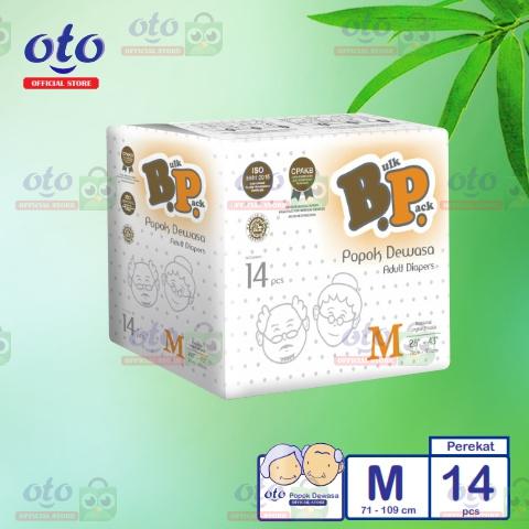 Gambar BP Adult Diaper Popok Dewasa model Perekat ukuran M / L - isi 14 pcs - M dari OTO Diapers undefined Tokopedia