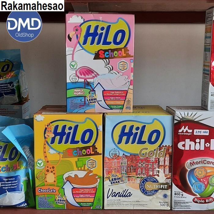 Gambar Hilo School/Gold/School Sachet Kemasan Kotak/Pouch isi 10 ORIGINAL - Gold Vanila 500 dari Rakamahesao undefined Tokopedia