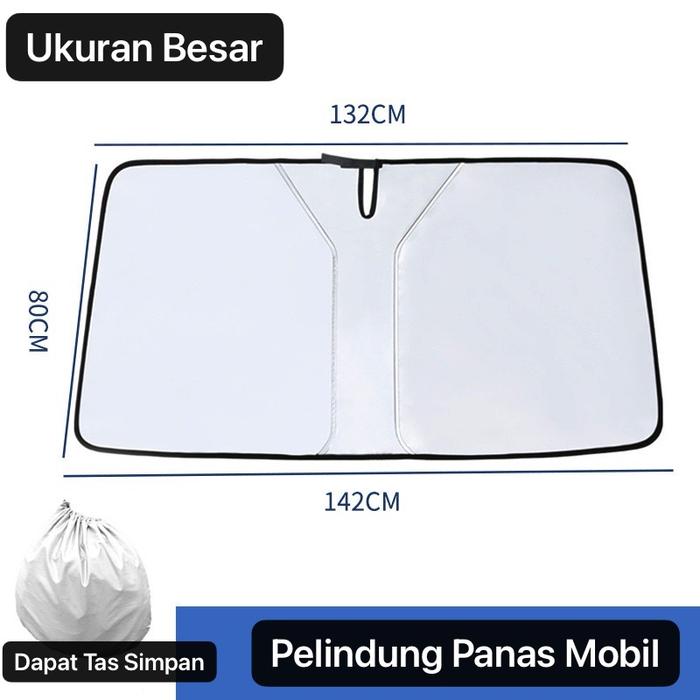 Gambar AM-72 Pelindung Kaca Depan Mobil Panas Matahari Sunshade Sun Shield Anti Panas Dalam Mobil - Am-72 Besar dari Sentosa Sukses Store undefined Tokopedia