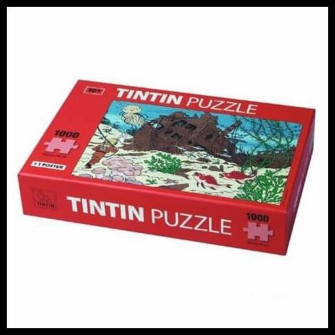 Gambar Ready Puzzle Tintin : Wreck Of Unicorn 100% Original dari cinde olshop undefined Tokopedia