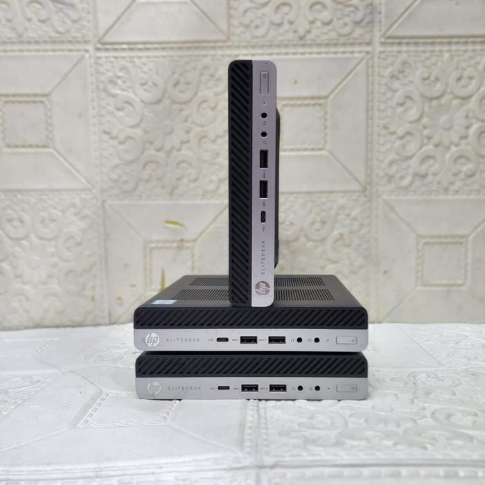 PC MINI HP ELITEDESK 800 G3 CORE I7 7700T RAM 16GB SSD 512GB MURAH SSD  128GB, TANPA RAM