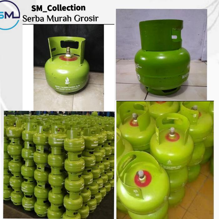 Gambar Tabung gas 3kg /tabung gas melon / tabung gas 3kg kosong/ LPG dari serbamurah617 undefined Tokopedia