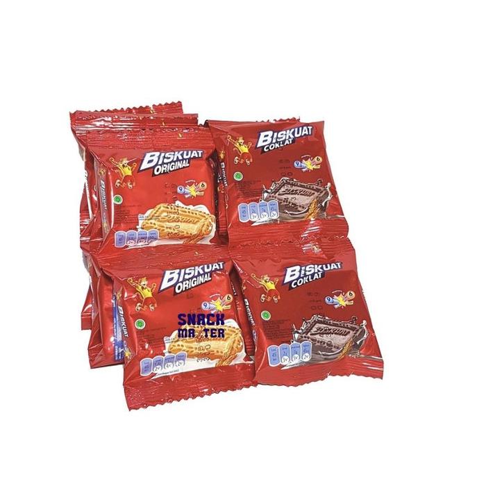 Gambar [GROSIR!!] Biskuat 8.4gr KECIL Renceng 1 DUS isi 240 PCS - biskuit coklat grosir nikmat enak termurah viral - Dus Coklat dari reibaldi snack undefined Tokopedia
