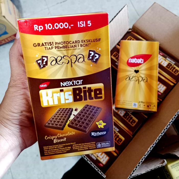 Gambar Nextar krisbite  crispy chocolate biscuit 150gr dari Alvinozz_official undefined Tokopedia