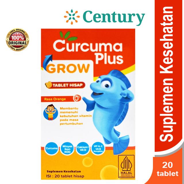 Gambar Curcuma Plus Go Talz Jeruk Tablet / tablet hisap / nafsu makan anak dari Century Healthcare Express undefined Tokopedia