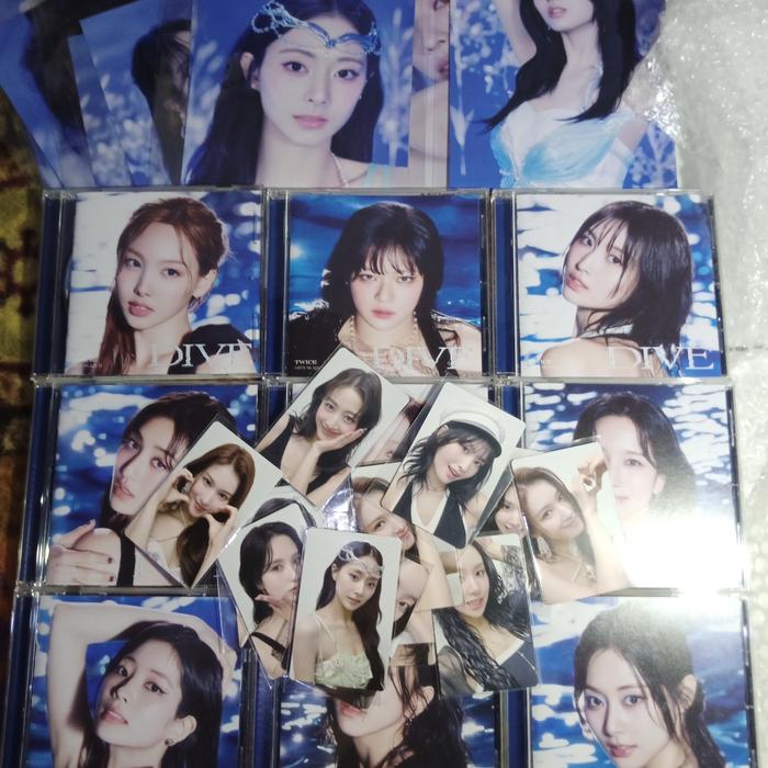TWICEポストカード TWICE 可愛らしかっ DIVE ポストカード