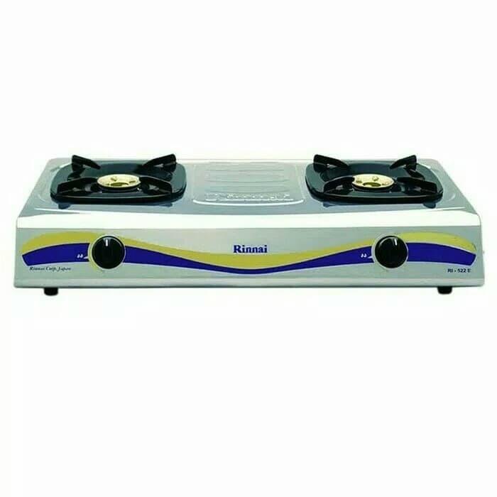 Gambar Rinnai Kompor Gas 2 Tungku RI 522 E Original Official Store - Rinnai RI-522E dari Rinnai Official Store undefined Tokopedia