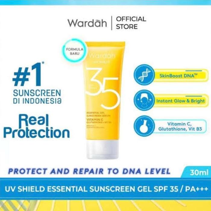 Gambar Wardah SunScreen UV Shield Sun Block SPF35 PA+++ Original Segel - Spf35 dari AmaaShop02 undefined Tokopedia