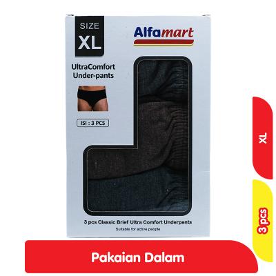 Gambar Alfamart  / Scorlines Celana Dalam Pria Classic Brief size M  / XL isi 3 pcs - Size XL isi 3pc dari CENDANA ONLINESHOP undefined Tokopedia