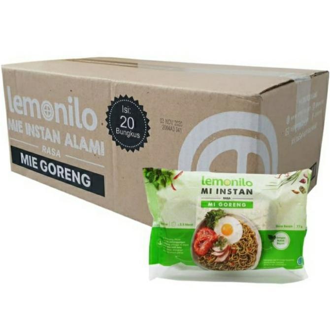 Gambar Mie Goreng Mie t Sehat Lemonilo 1 dus isi 20pcs - kari ayam dari basir Jualan undefined Tokopedia