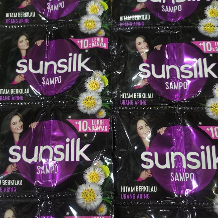 Gambar Sunsilk Shampoo Sachet 1 Renceng (isi 12 pcs) Black Shine / Soft and Smooth - Hitam dari Abadi Jaya cos undefined Tokopedia