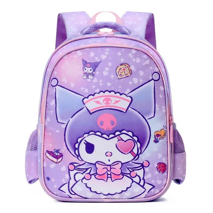Gambar TAS RANSEL SEKOLAH ANAK MOTIF LUCU / TAS SEKOLAH ANAK PAUD SD / TAS RANSEL SEKOLAH ANAK PEREMPUAN - KURM PIRTS UNGU dari Joval Online Shop undefined Tokopedia