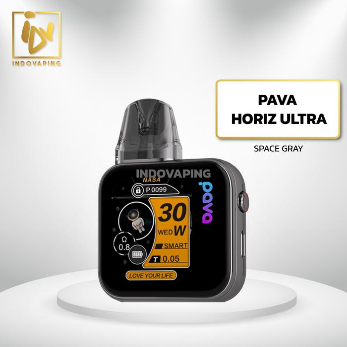 Gambar Pod Vapor Vape - PAVA Horiz Ultra Pod Kit 13000mAh Authentic - Space Gray dari indovapingnet undefined Tokopedia