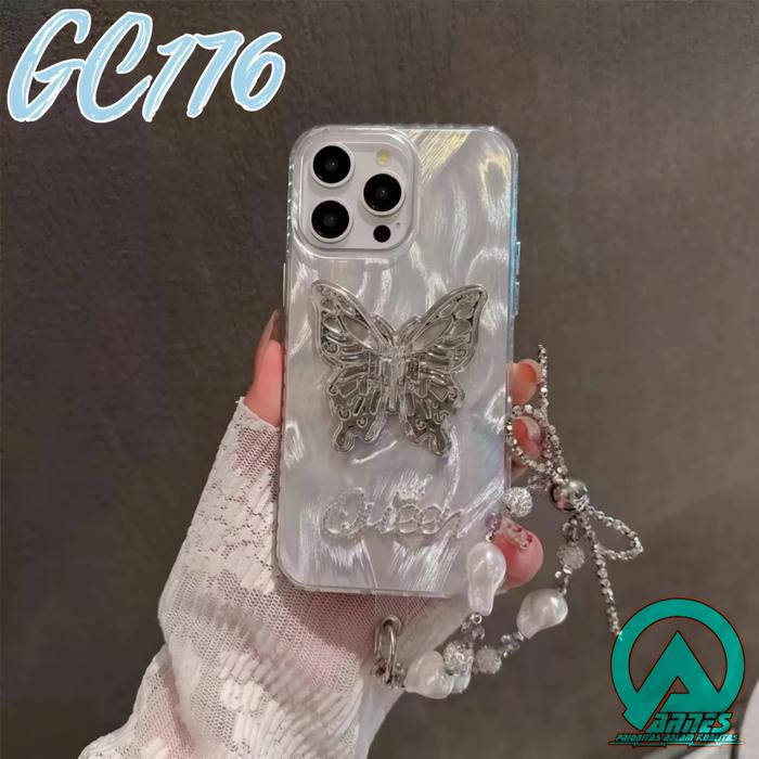 Gambar Luxury Case Phone Queen Butterfly Stand Hologram Hardcase Casing Hp Realme C1 5 11 C11 C17 C20 C25 C30 C35 C51 C55 C65 C67 Note 50 Note 60 Realme Narzo 50A Prime - GC176, Realme C67 dari Arnes Store undefined Tokopedia