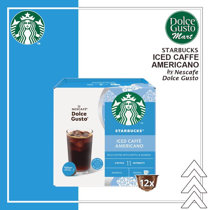 Gambar Starbucks Capsule By Nescafe Dolce Gusto NDG 1 Box All Varian Rasa - Iced Americano, ECER dari Dolce Gusto Mart undefined Tokopedia