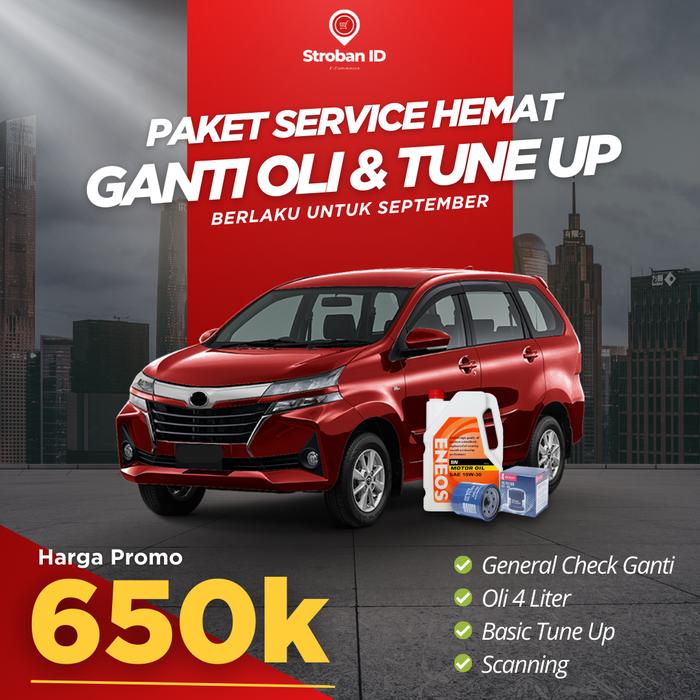 Gambar PAKET SERVICE HEMAT GANTI OLI & TUNE UP dari Stroban ID undefined Tokopedia