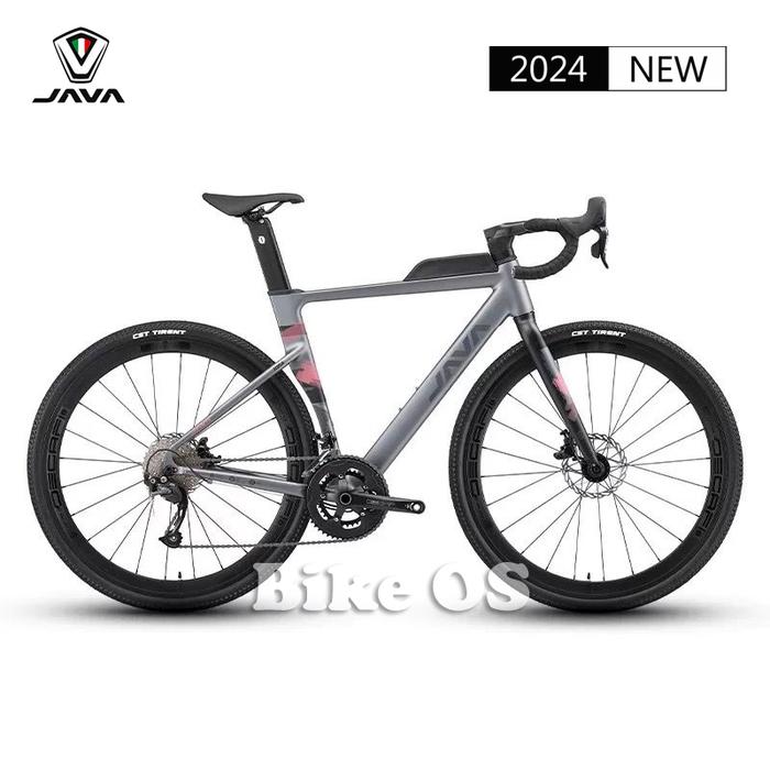Gambar SEPEDA JAVA IDRA GRAVEL BIKE 2024 24 SPEED SEPEDA GRAVEL BIKE - Titanium, 47 dari Bike Official Store undefined Tokopedia