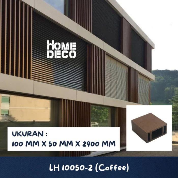 Promo [LAIV] Partisi Hollow Outdoor WPC Kisi Kisi Partisi Plafon Kanopi ...