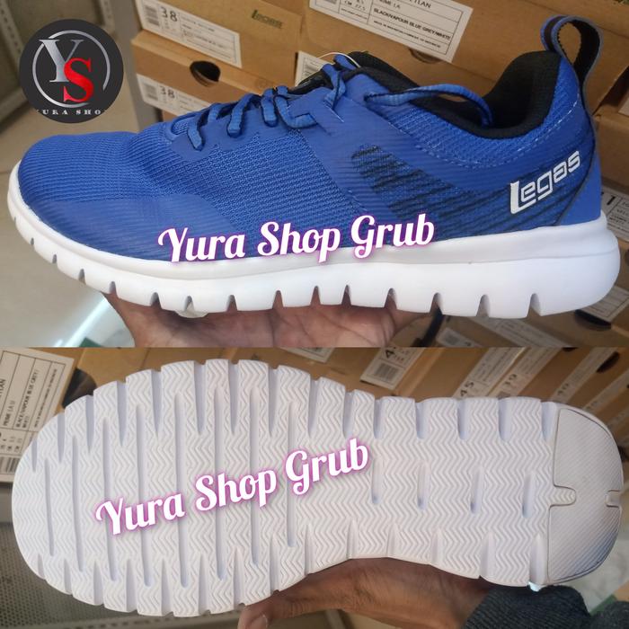 Gambar Sepatu League Legas Prime Lan U Original - Biru, 40 dari YuraShopGudang undefined Tokopedia