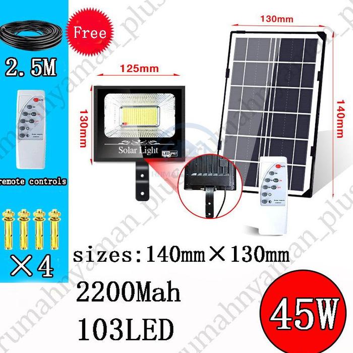 Gambar ** Solar Ceiling Lampu 100W /200W Lampu Solar Cell Lampu Langit-langit Surya LED Modern solar light Pencahayaan Dalam Ruangan Rumah Cahaya Putih Lampu Tenaga Surya Lampu Plafon Hias ** - 45W dari Cawisadi_ undefined Tokopedia