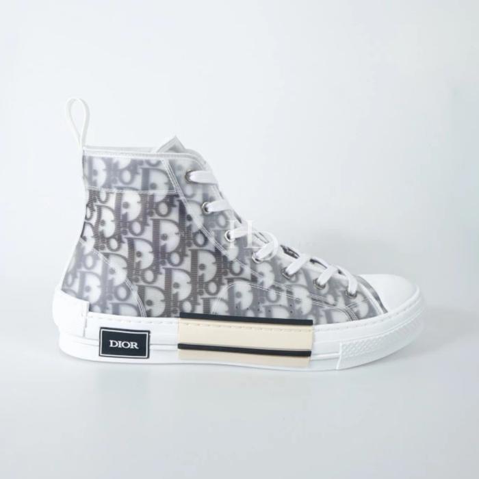 Dior B23 Dior Shoes Sizing Jual Dior Oblique B23 High Top Sneakers White  Black Size 41 Kota