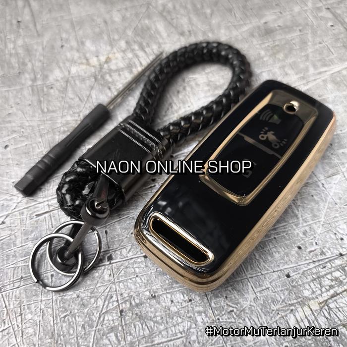 Gambar Gantungan Kunci Cover Sarung Kulit Remote Honda Pcx Adv Vario 160 125 - TPU 6 dari Naon Online Shop 2 undefined Tokopedia