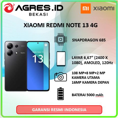 Gambar XIAOMI REDMI NOTE 13 4G 8GB 256GB - Non Bundle, 256Gb/Ocean Sun dari Agres ID Bekasi undefined Tokopedia