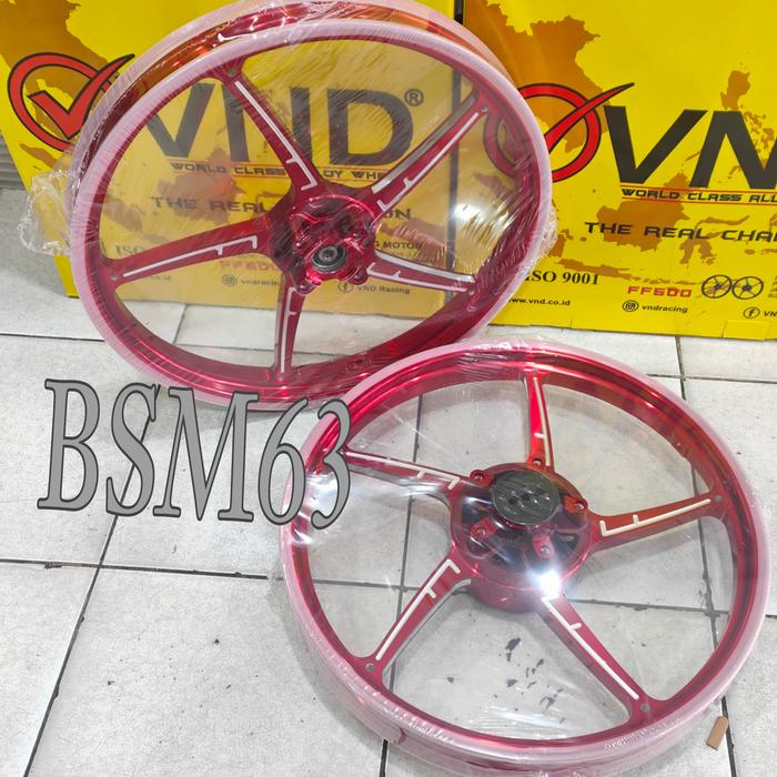 Gambar Velg Racing Vnd ff 500 Mx king / Pelek Vnd ff 500 160/160-17 Mx king - Merah dari Bsm63 undefined Tokopedia
