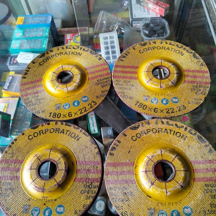 Gambar BATU GERINDA GOSOK NIPPON RESIBON 7in Bekas tingal lebar 5in lebih RESIBON ASLI dari Istana Kawat Las undefined Tokopedia