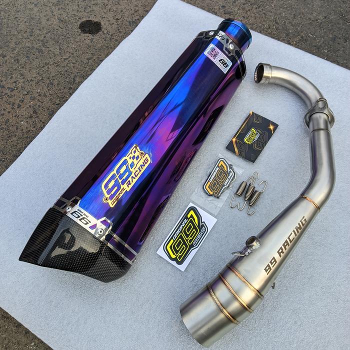 Gambar knalpot xmax connected xmax old original 99 racing type rs-1 karbon - purple, xmax new dari Triton 99 Perfomance undefined Tokopedia
