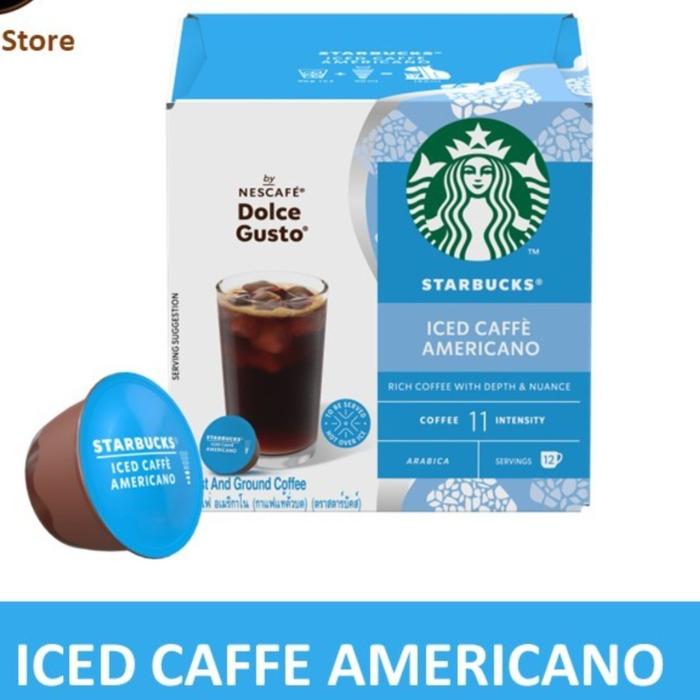 Dolce Gusto Starbucks Iced Caffe Americano Coffee Capsules di Kynns  Tokopedia