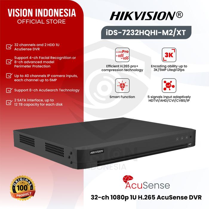 Hikvision iDS-7232HQHI-M2XT — 5MP CCTV camera available in Pakistan