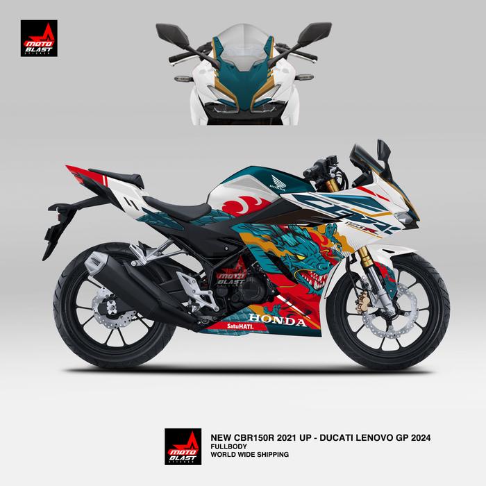 Dragon Fury 2021 Jual Decal Stiker New CBR150R K45r Terbaru 2024