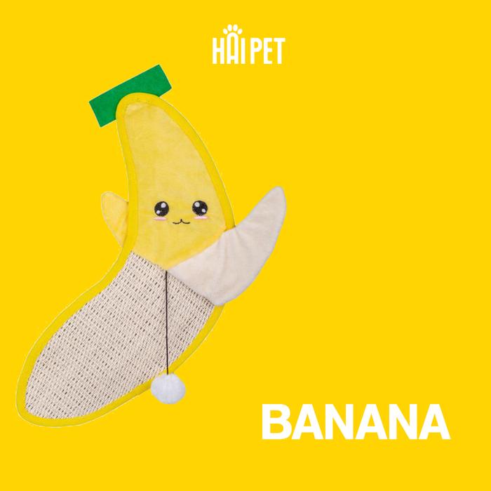 Gambar HAIPET FRUIT SCRATCHER PAD - Banana dari Arthacat Indonesia undefined Tokopedia
