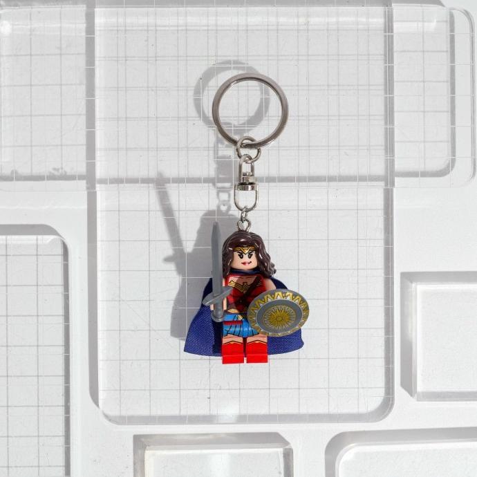 Gambar Keychain / Gantungan Kunci Dg Minifigure Non Lego - Kado Unik Lucu - Wonder Woman dari Rohmayani Store undefined Tokopedia