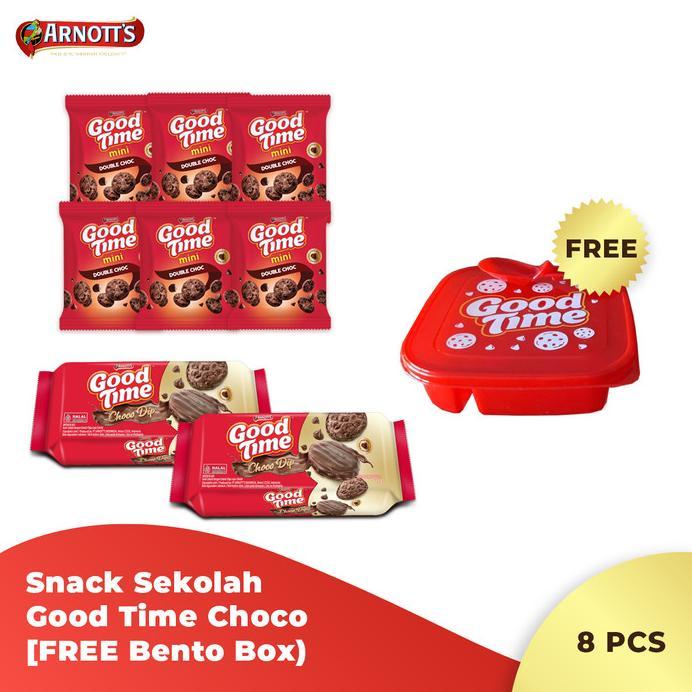 Gambar Snack Sekolah - Good Time Choco (FREE Bento Box) dari Snack Ade Cirungki undefined Tokopedia