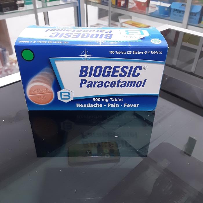 Gambar Biogesic (paracetamol) tab 10s dari Apotek Waras Wiris undefined Tokopedia