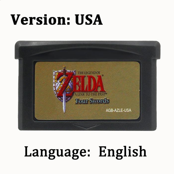 Gambar Kaset Nintendo GBA SP ZELDA game cart cartridge nintendo gameboy advance gba sp ds fat nds lite - To The Past dari Dimas Kuncoro Store undefined Tokopedia