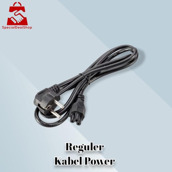 Gambar Kabel Power Adaptor Laptop/Notebook 3 Lubang - 1.5m Tebal Best Quality - Standar dari specialdealshop undefined Tokopedia