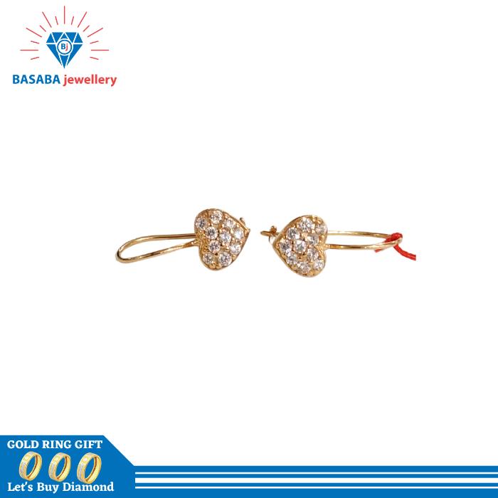 Gambar Anting emas asli perhiasan wanita AMK04 dari BASABA Jewellery undefined Tokopedia