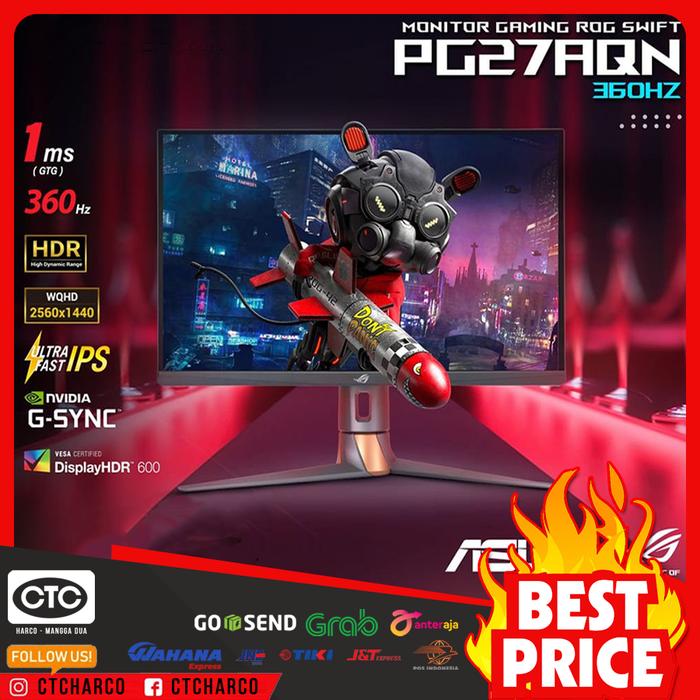 Promo Monitor ASUS ROG Swift PG27AQN 27