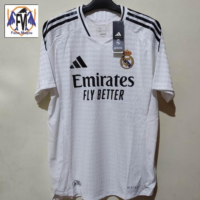 Gambar Jersey Real Madrid Home 24/25 Player Issue Heat Rdy Original Murah - S dari Ragil Storeid undefined Tokopedia