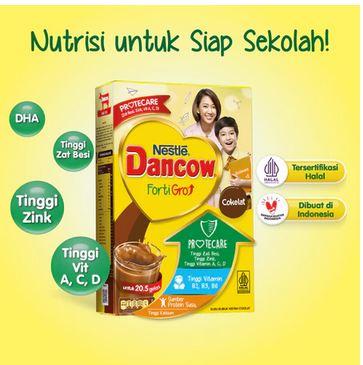 Gambar DANCOW FORTIGRO COKLAT 1KG / 780 Gram / 390 Gram Terlaris. - Coklat, 195Gram dari Gendis Manis. undefined Tokopedia