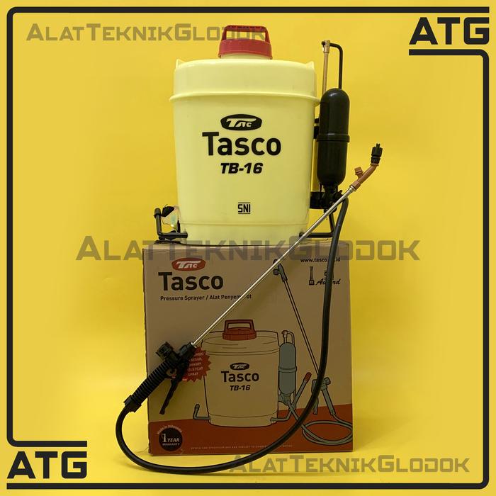 Gambar Alat Semprot Hama Sprayer Tasco TB-16 Liter Manual Original Tasco - UNIT MESIN dari AlatTeknikGlodok undefined Tokopedia