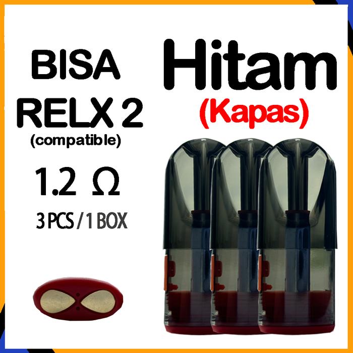 Jual compatible relx infinity 2 essential phantom/ artisan empty pod refill  cartridge cotton - 5th, 1pcs - Kab. Tangerang - Luckie Grosir Store