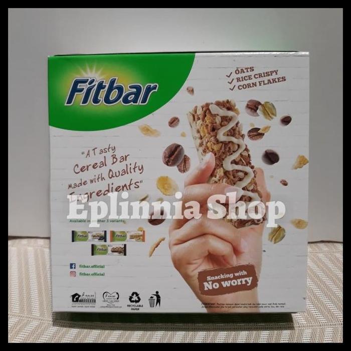 Gambar Hot Sale Fitbar Fit Bar Tiramisu Delight Multigrain Bar With Coffee 110 Gr High Quality dari idapedia undefined Tokopedia