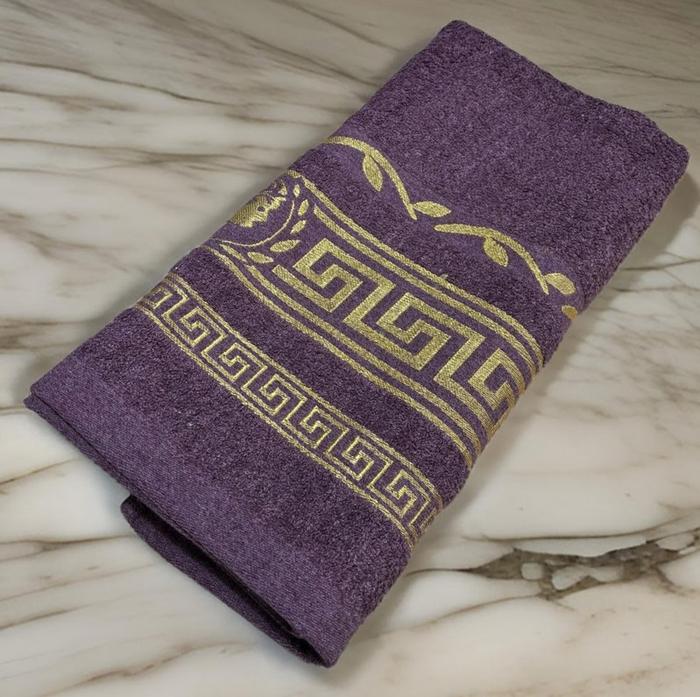 Gambar Handuk Tebal Jumbo Premium 80x160 Motif Premium - Ungu dari Anta Jaya undefined Tokopedia